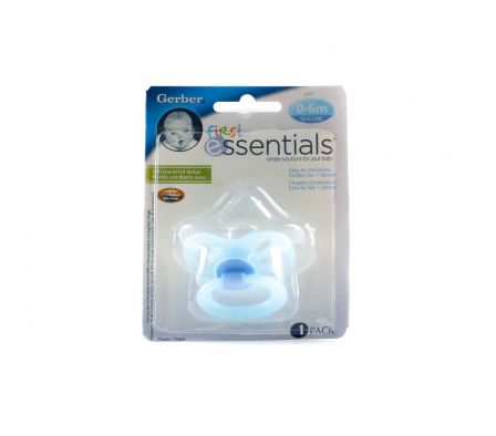 Gerber chupete extra aire silicona t1.9121 ce