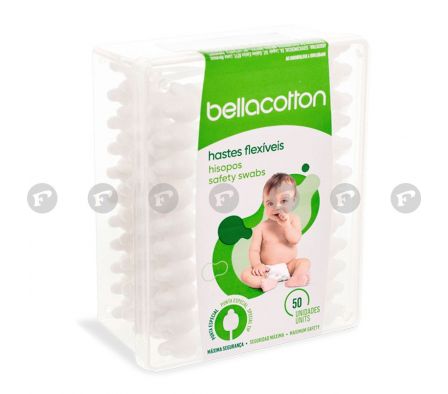 Bellacotton hisopos flex pote flit top 50 unidades