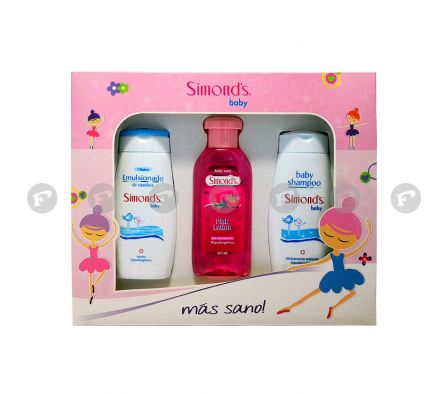 Simonds pink ( lotion 125 ml+shampo+emulsion)