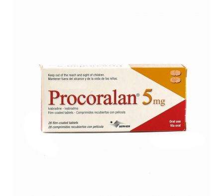 PROCORALAN 5 MG. CJ X 28 TABL.