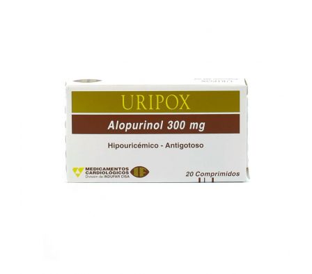 URIPOX 300 MG. CJ X 20 COMP.