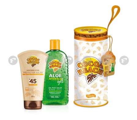COCOA BEACH ( BLOQUEADOR SPF45+POST SOLAR 200 ML) PACK