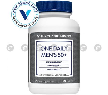 ONE DAILY MENS 50+ VIT. SHOPPE FR. X 60 TABL,