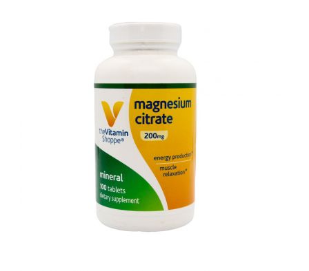 MAGNESIUM CIT 200 MG VIT. SHOPPE FR. X 90 TABL.