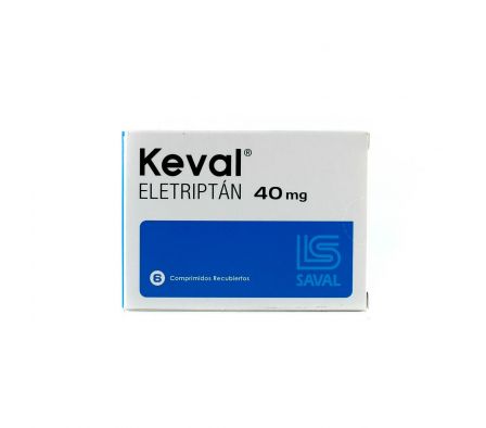 KEVAL 40 MG. CJ X 6 COMP. REC.