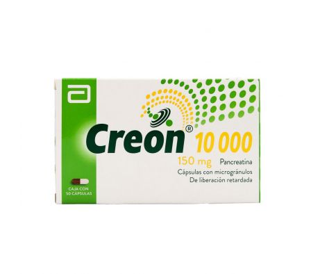 CREON 10.000 CJ X 50 CÁPS.