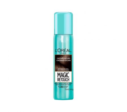 Loreal magic retouch castaño temp para canas frasco x 75 ml