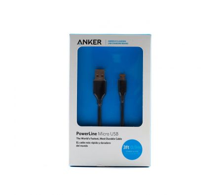 Anker powerline microusb09  cable black A8132H12./.