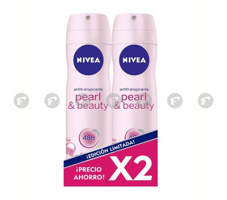 Nivea deo spray pearl & beuty 50% menos en el 2do *-