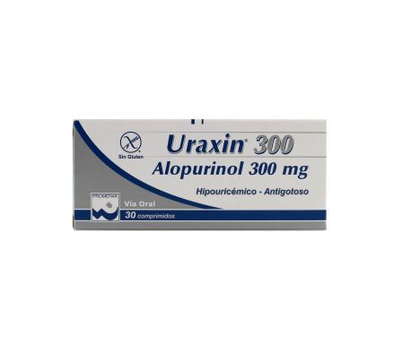 URAXIN 300 MG. CJ X 30 COMP.