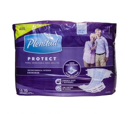 Plenitud pañal adultos protec xg paq. 16 unid.