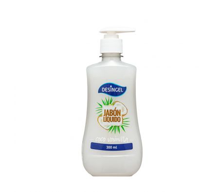 Desingel jabon liquido para manos coco vainilla 300ml