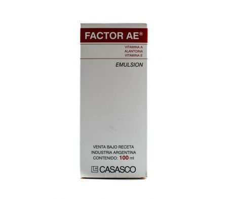 FACTOR AE EMULSION FR. X 100 ML.