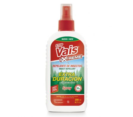 Vais repelente para mosquito spray extra duracion 200 ml