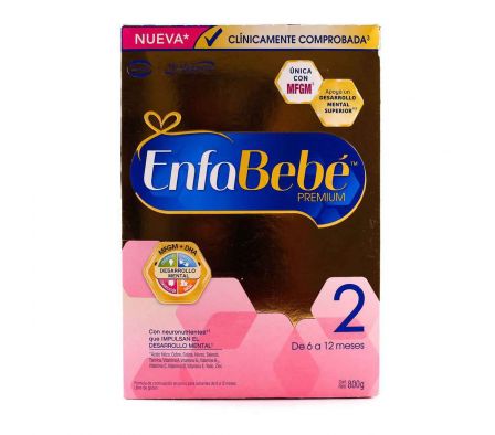 ENFABEBE PREMIUM 2 POLVO ENVASE X 800 GR.