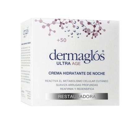DERMAGLOS ULTRA AGE CREMA HIDRAT. NOCHE+50 CJ X 50 GR.