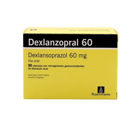 DEXLANZOPRAL 60 MG. CJ X 30 CÁPS.