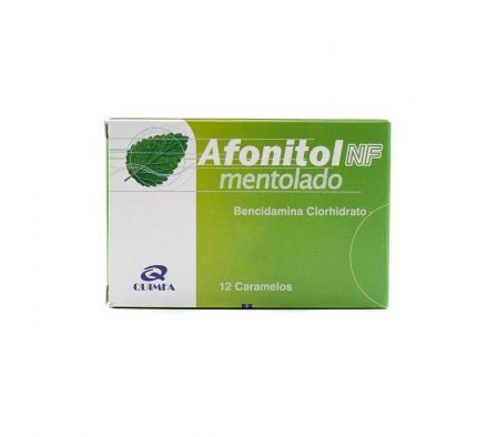 AFONITOL NF. MENTOLADO CJ X 12 CARAMELOS