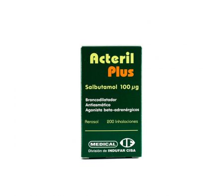ACTERIL PLUS FR. X 200 DOSIS