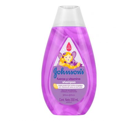 JOHNSON SHAMPOO FUERZA Y VITAMINAS FR. 200ML/RN./.