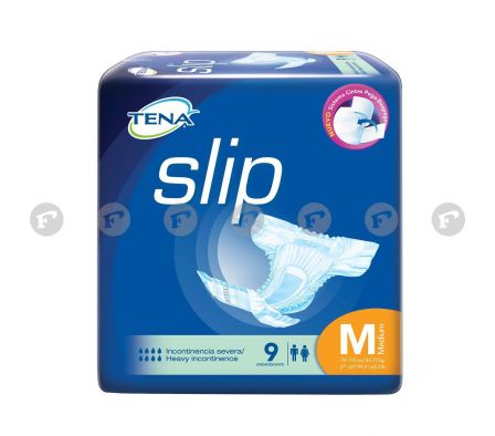 TENA PAÑAL ADULTO SLIP TAM. MEDIANO X 9 UN.