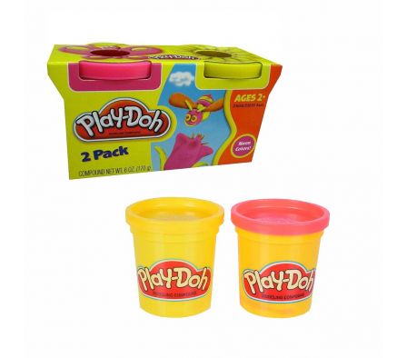 Playdoh x 2 rosa amarillo 002-23658./.