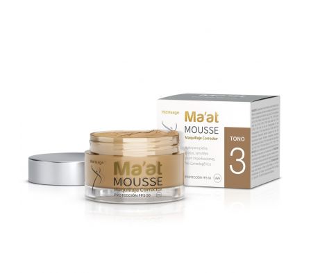 Hidrisage Maat mousse makeup anti acne spf 50 nº03
