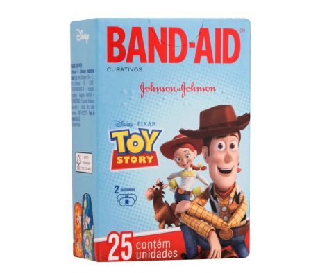 BAND-AID TOY STORY CURITAS CJ X 25 UNID