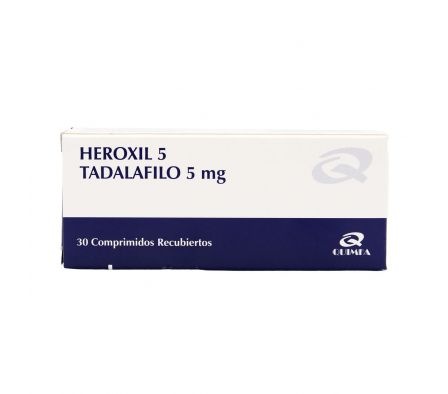 HEROXIL 5 MG. CJ X 30 COMP.