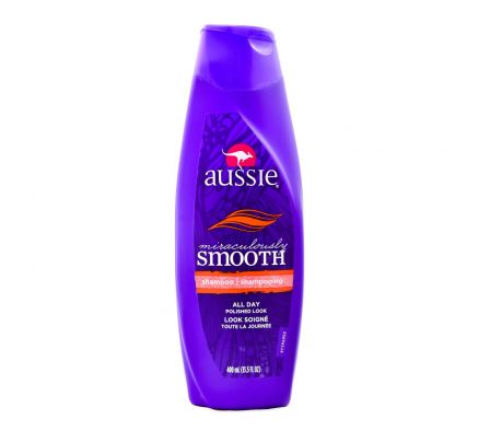 AUSSIE MIRACULOUSLY SMOOTH SHAMPOO 400ML.