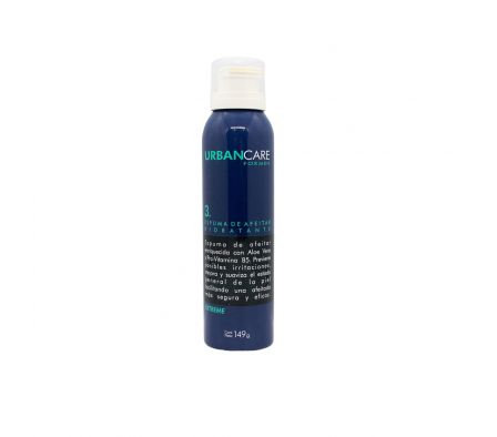 Urbancare extreme  espuma de afeitar azul 149 grs