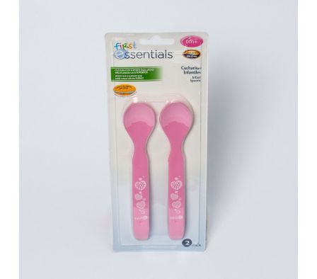Gerber cucharita infantil niña 2pzas 6 meses