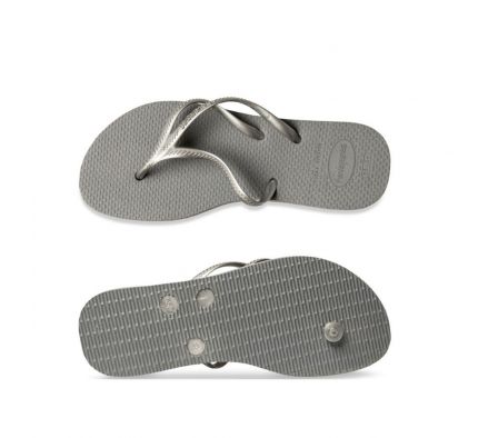 HAVAIANAS ZAP NOVA TRIA ACERO GRIS 35/36 UNID.