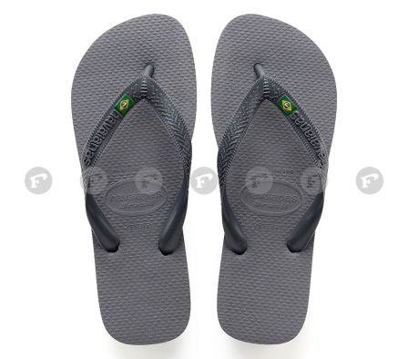 HAVAIANAS ZAP BRASIL ACERO GRIS 37/38 UNID.