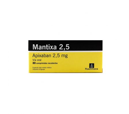 MANTIXA 2,5 MG. CJ X 30 COMP. REC.