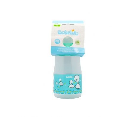 Babelito biberon boca ancha nº1 celeste r.6215 x 250ml
