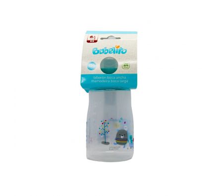 Babelito biberon boca ancha nº2 celeste r.6222 x 250ml ./.