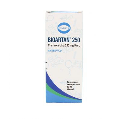 BIOARTAN 250 MG. SUSP. FR. X 60 ML.