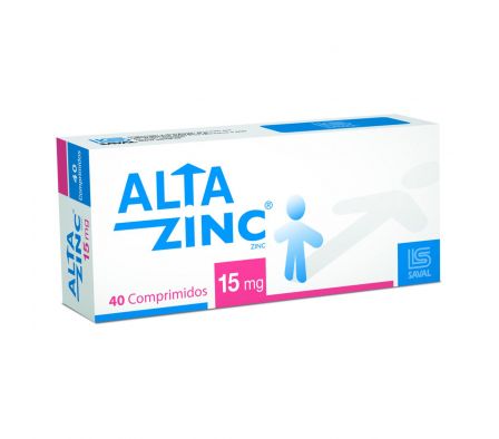 ALTAZINC 15 MG. CJ X 40 COMP.