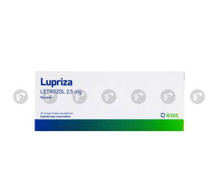 LUPRIZA 2,5 MG. CJ X 30 COMP. REC.