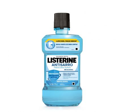 LISTERINE ANTI-SARRO ZERO FR 500 ML