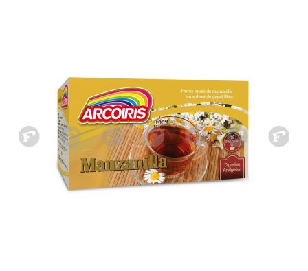 ARCOIRIS TE DE MANZANILLA CJ X 20 SOBRES./.