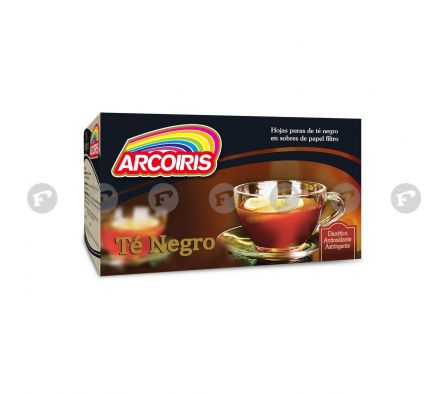 ARCOIRIS TE NEGRO CJ X 20 SOBRES./.