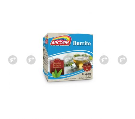 Arcoirirs Té Burrito - Caja de 10 saquitos de 2 g