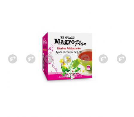 ARCOIRIS TE HIERBAS ADELG. MAGRO PLAN CJ X 10 SOBRES./.