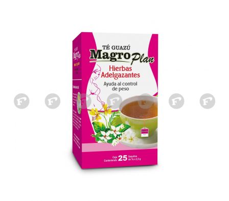 ARCOIRIS TE HIERBAS ADELG. MAGRO PLAN CJ X 25 SOBRES./.