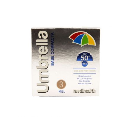 UMBRELLA BASE COMPACTA N° 3 MIEL FPS 50+ CJ X 11 GR.