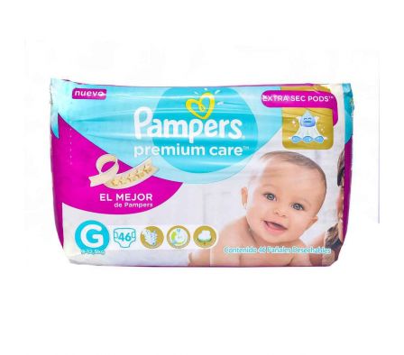 Pampers premium care gde x 46 unid