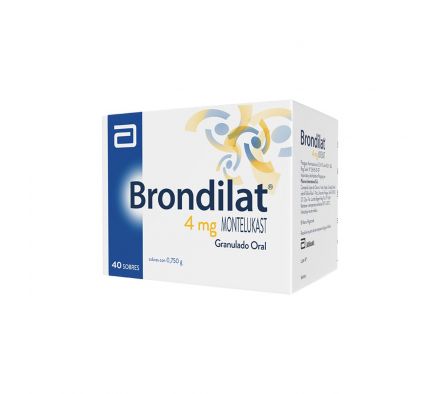 BRONDILAT 4 MG. GRANULADO CJ X 40 SOBRES