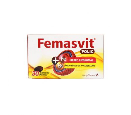 FEMASVIT FOLIC CJ X 30 CÁPS. BLANDAS
